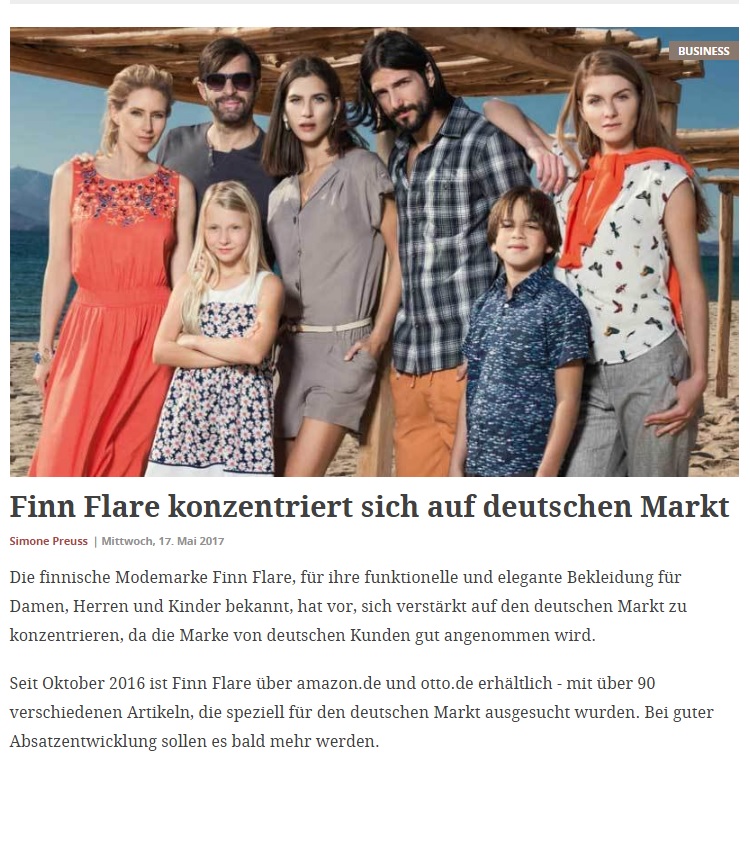 Finn Flare konzentriert sich auf deutschen Markt